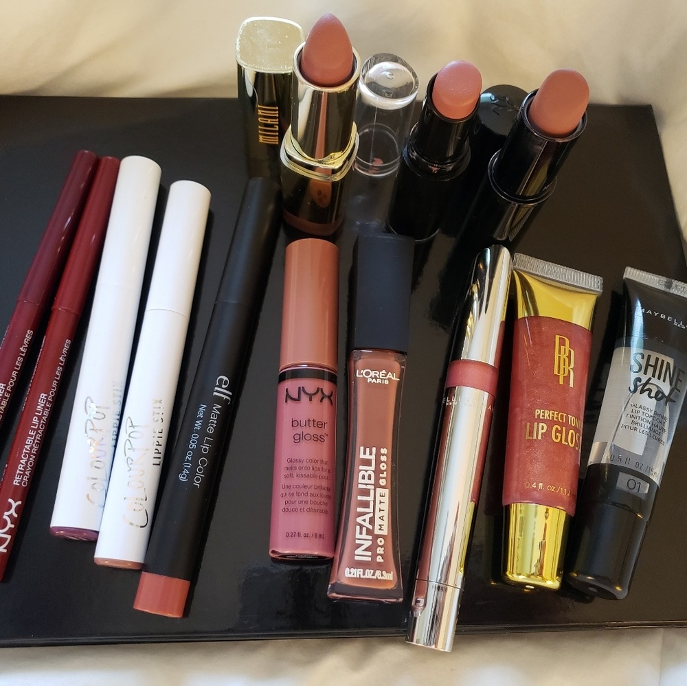 Lot of Drugstore Lip Products (FREE MASK!)